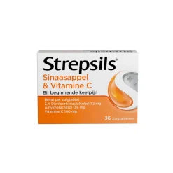 Strepsils Luchtwegen>Sinaasappel & Vitamine C Zuigtabletten