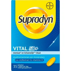Supradyn Vitamines|Weerstand En Of Energie>Vital 50+ Tabletten