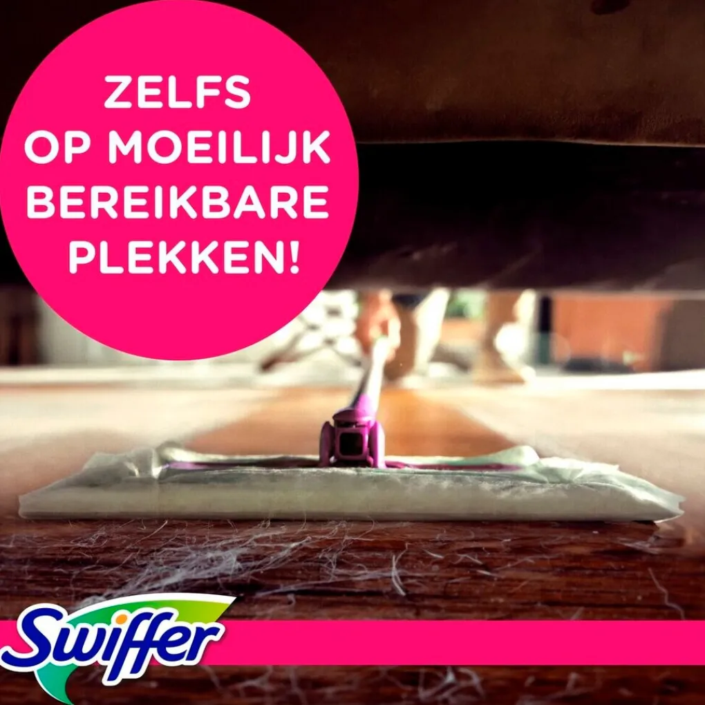 Swiffer Dweilen En Vloerwissers>Dry Stofvangende Vloerdoekjes