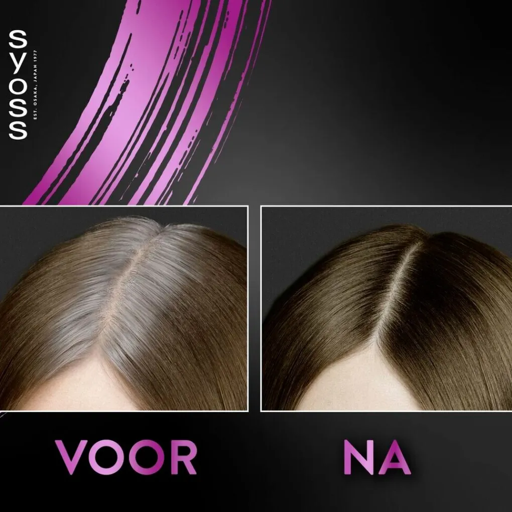 Syoss Haarverf>Donker Midden Bruin Uitgroeispray