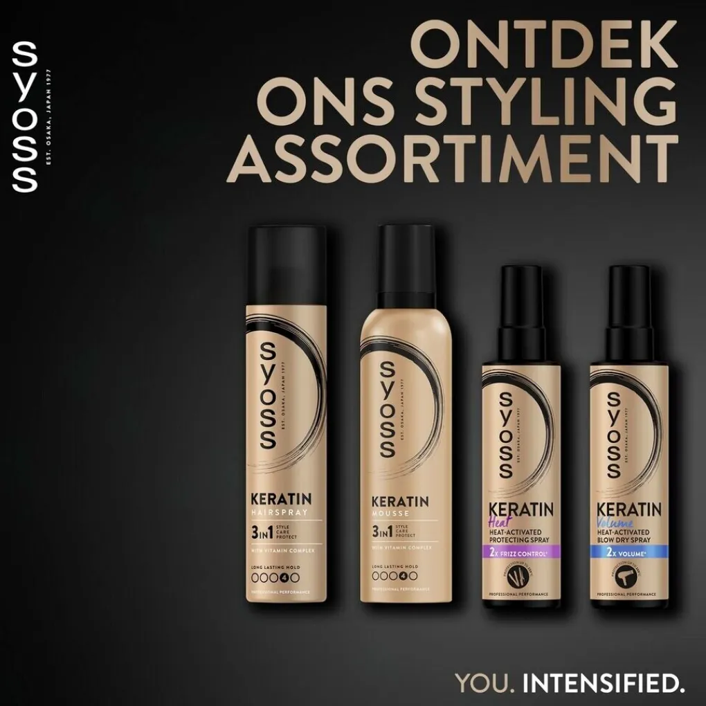 Syoss Haarlak>Hold 4 Keratin Haarspray