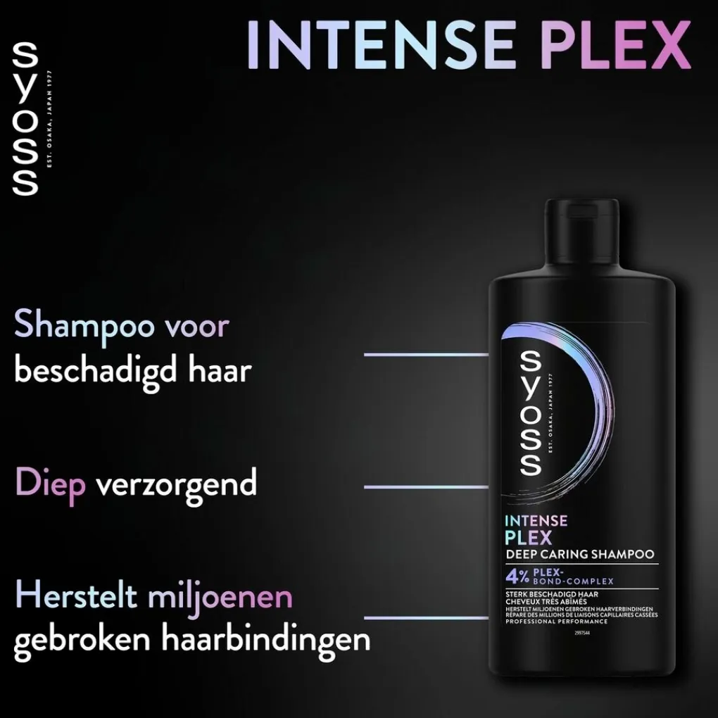 Syoss Shampoo>Intense Plex Bonding Deep Caring Shampoo