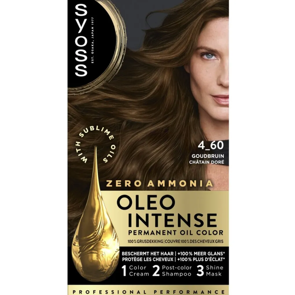 Syoss Haarverf>Oleo Intense 5-92 Stralend Rood Haarkleuring
