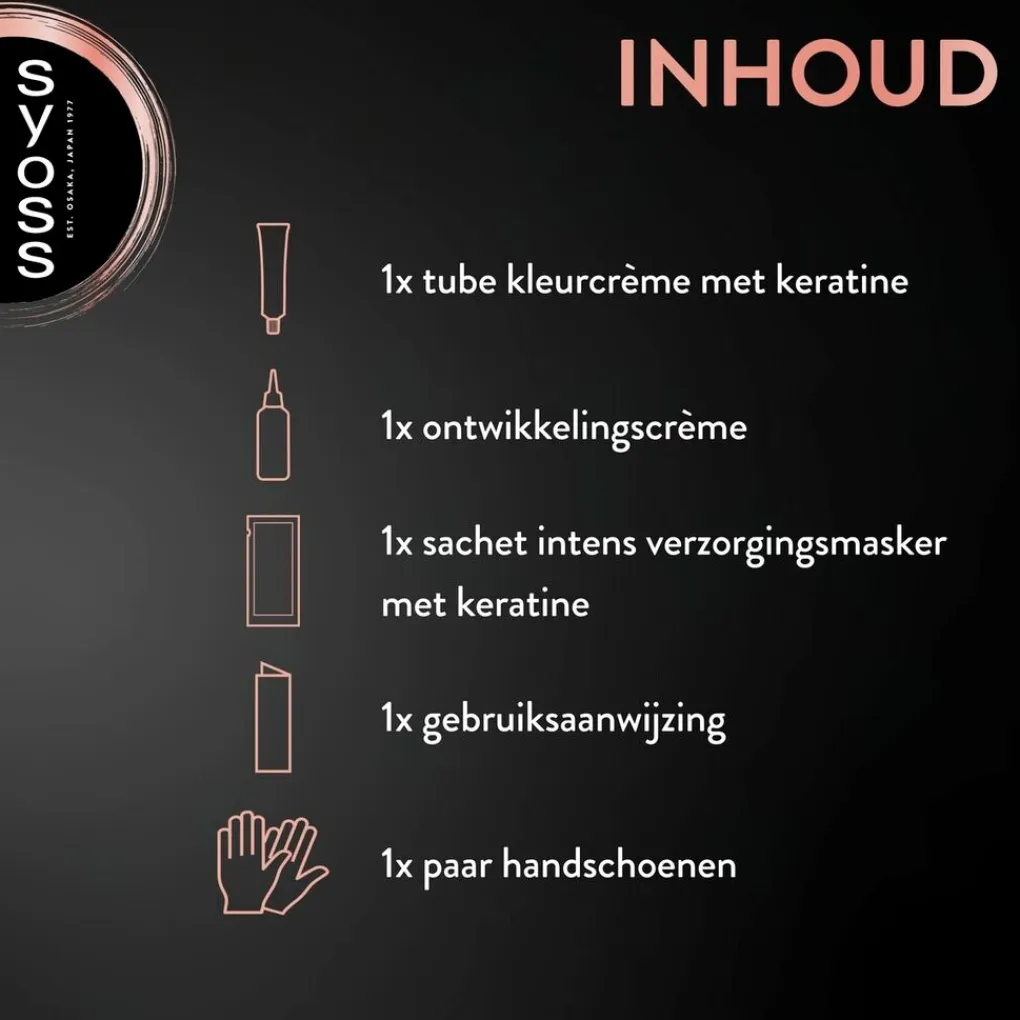Syoss Haarverf>Salonplex 4-1 Middenbruin Permanente Haarkleuring