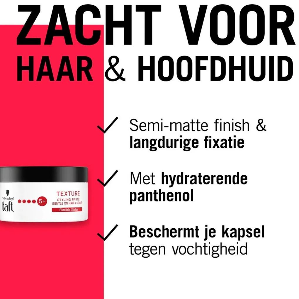 Taft Haarpasta>Texture Styling Paste