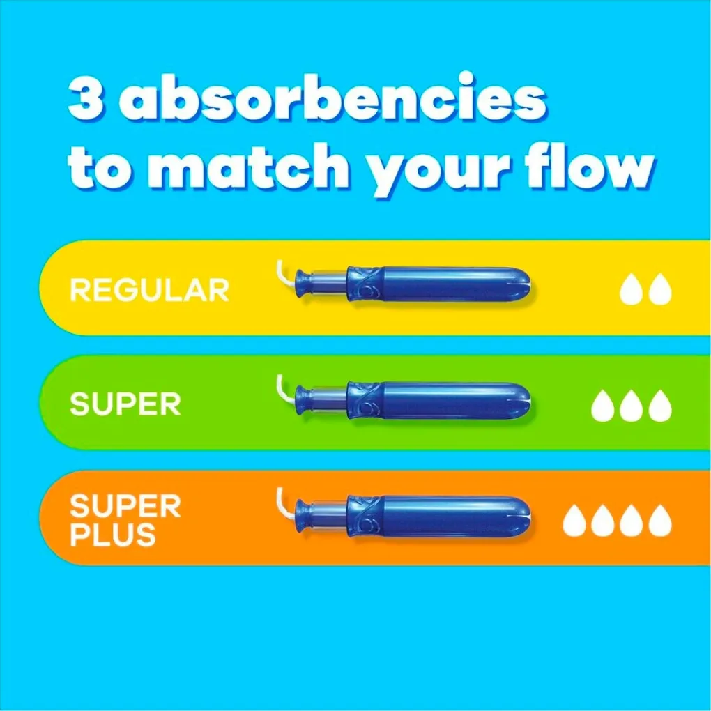 Tampax Tampons>Compak Pearl Super Tampons met Inbrenghuls