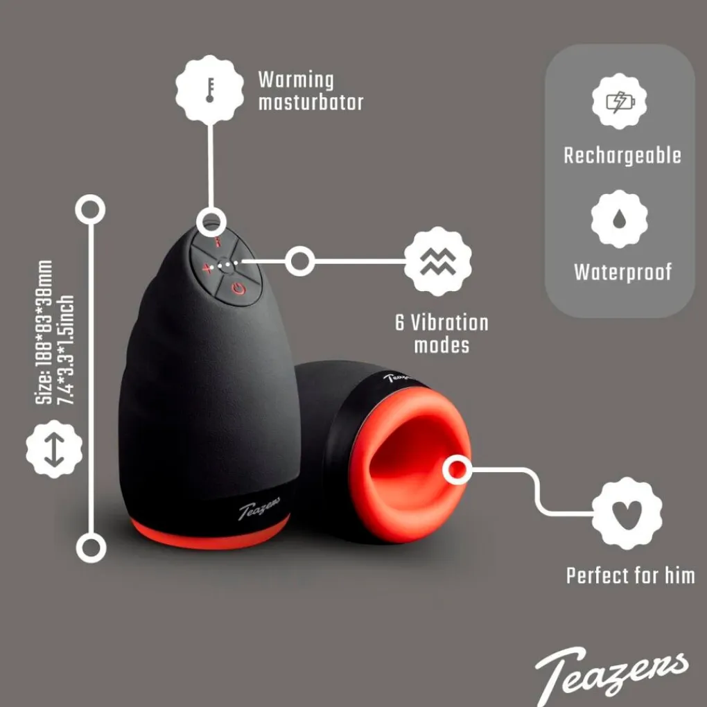 Teazers Seksspeeltjes>Orale Masturbator