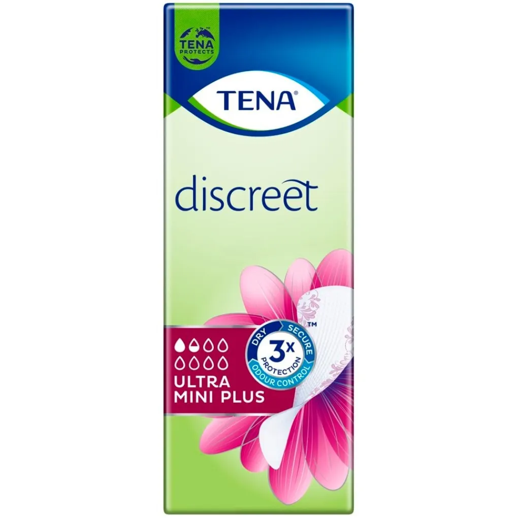 Tena Incontinentie>Lady Discreet Ultra Mini Plus Inlegkruisjes