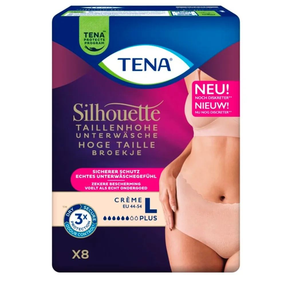 Tena Incontinentie>Silhouette Plus High Waist Incontinentiebroekjes