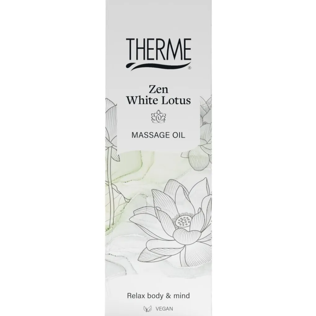 Therme Massageolie En Massagelotion>Zen White Lotus Massageolie