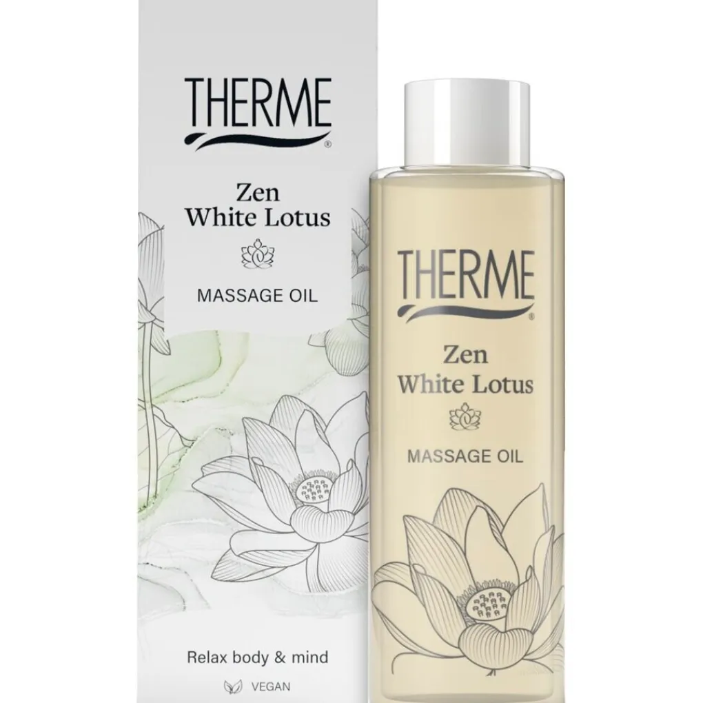 Therme Massageolie En Massagelotion>Zen White Lotus Massageolie