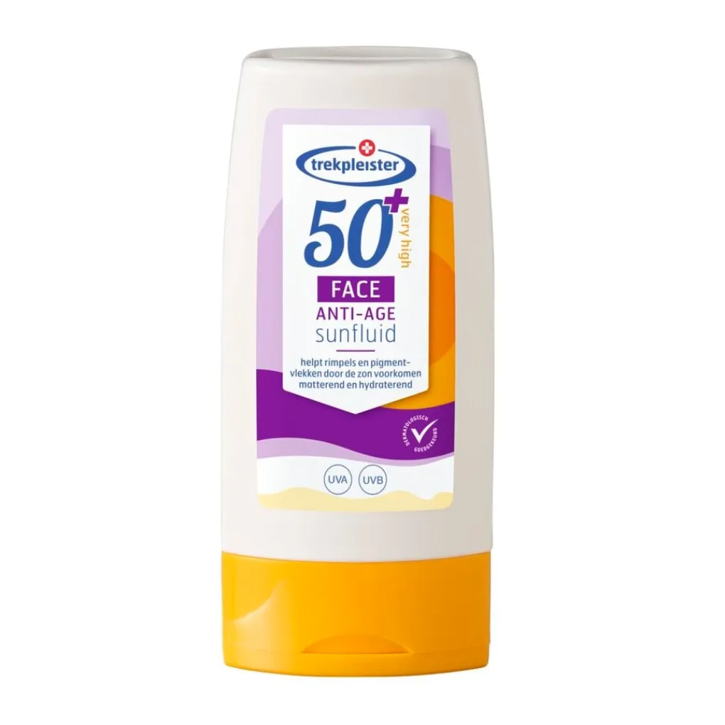 Trekpleister Zonnebrand>Anti-Age SPF50+ Face Sunfluid