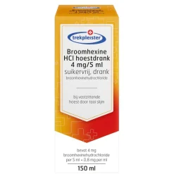 Trekpleister Luchtwegen>Broomhexine 4mg/5ml Drank