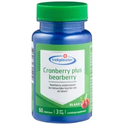 Trekpleister Cranberrysupplementen>Cranberry Plus Bearberry Tabletten