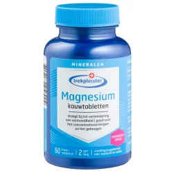 Trekpleister Mineralen>Magnesium Kauwtabletten