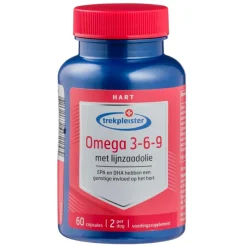 Trekpleister Hart En Of Bloedvaten>Omega-3-6-9 met Lijnzaadolie Capsules