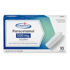 Trekpleister Pijn>Paracetamol 500 Mg Zetpillen