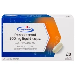 Trekpleister Pijn>Paracetamol 500mg Liquid Caps