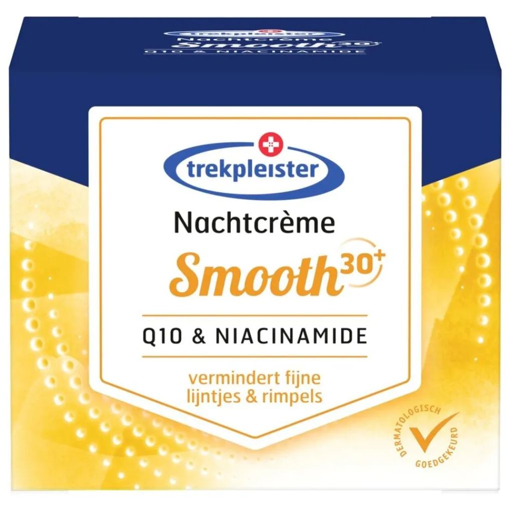 Trekpleister Nachtcreme>Smooth Q10 & Niacinamide Nachtcrème