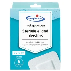 Trekpleister Pleisters>Steriele Eilandpleisters