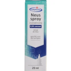 Trekpleister Luchtwegen>Zoutoplossing 0,9% Zeezout Neusspray
