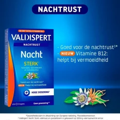 Valdispert Rust En Ontspanning|Natuurlijke Supplementen>Nacht Sterk Dragees