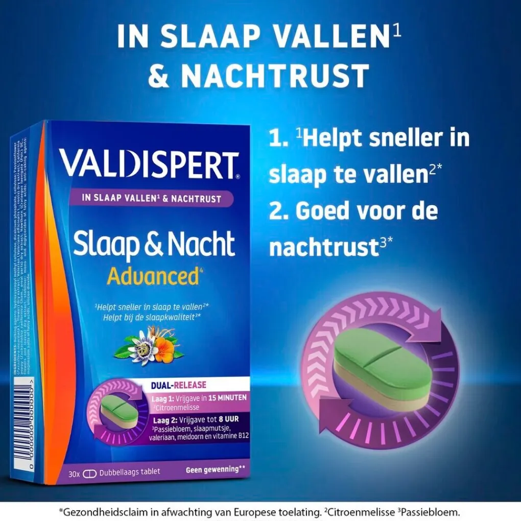 Valdispert Rust En Ontspanning>Slaap & Nacht Advanced Tabletten