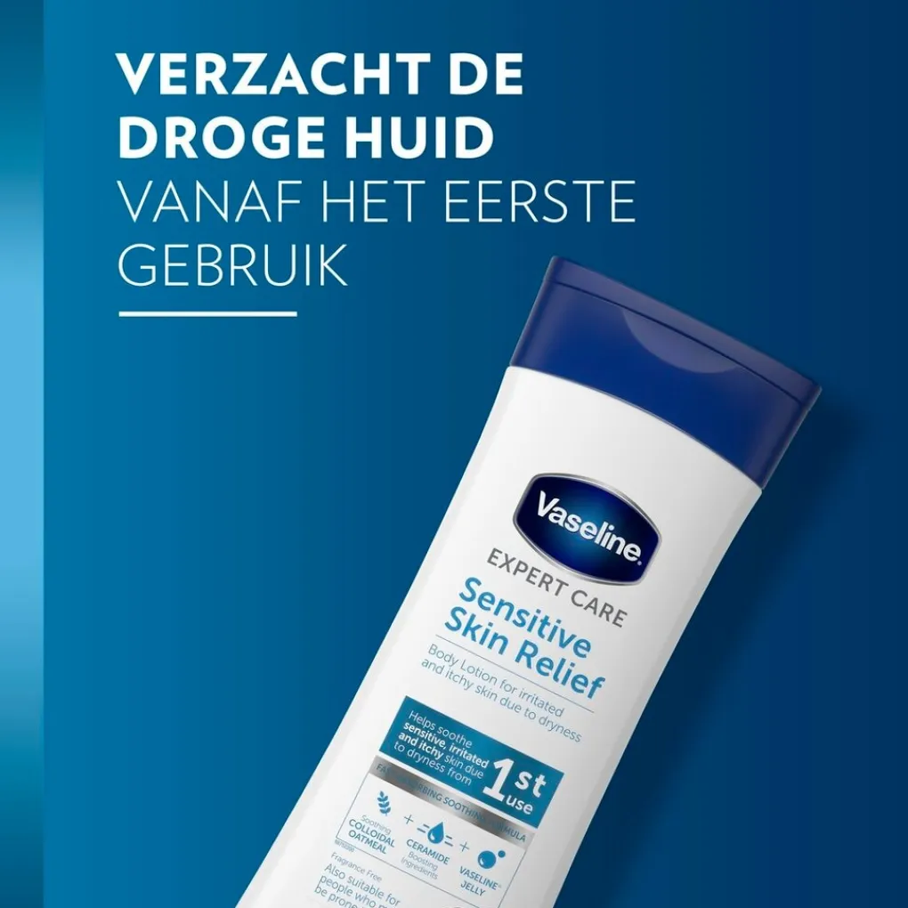 Vaseline Bodylotion>Expert Care Sensitive Skin Relief Bodylotion