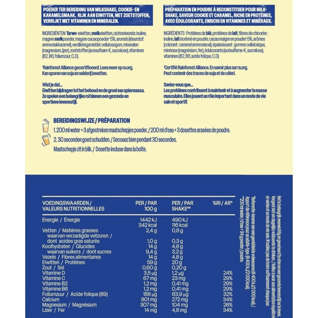 WeCare Maaltijdvervangers>French Vanilla Meal Replacement Shake