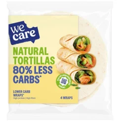 WeCare Koolhydraatarm>Natural Tortillas Lower Carb Wraps
