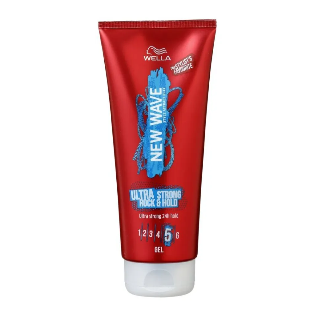 Wella New Wave Haargel>Ultra Strong Rock & Hold Gel