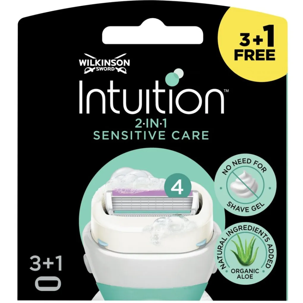 Heren Wilkinson Sword Scheermesjes>2-In-1 Sensitive Navulmesjes