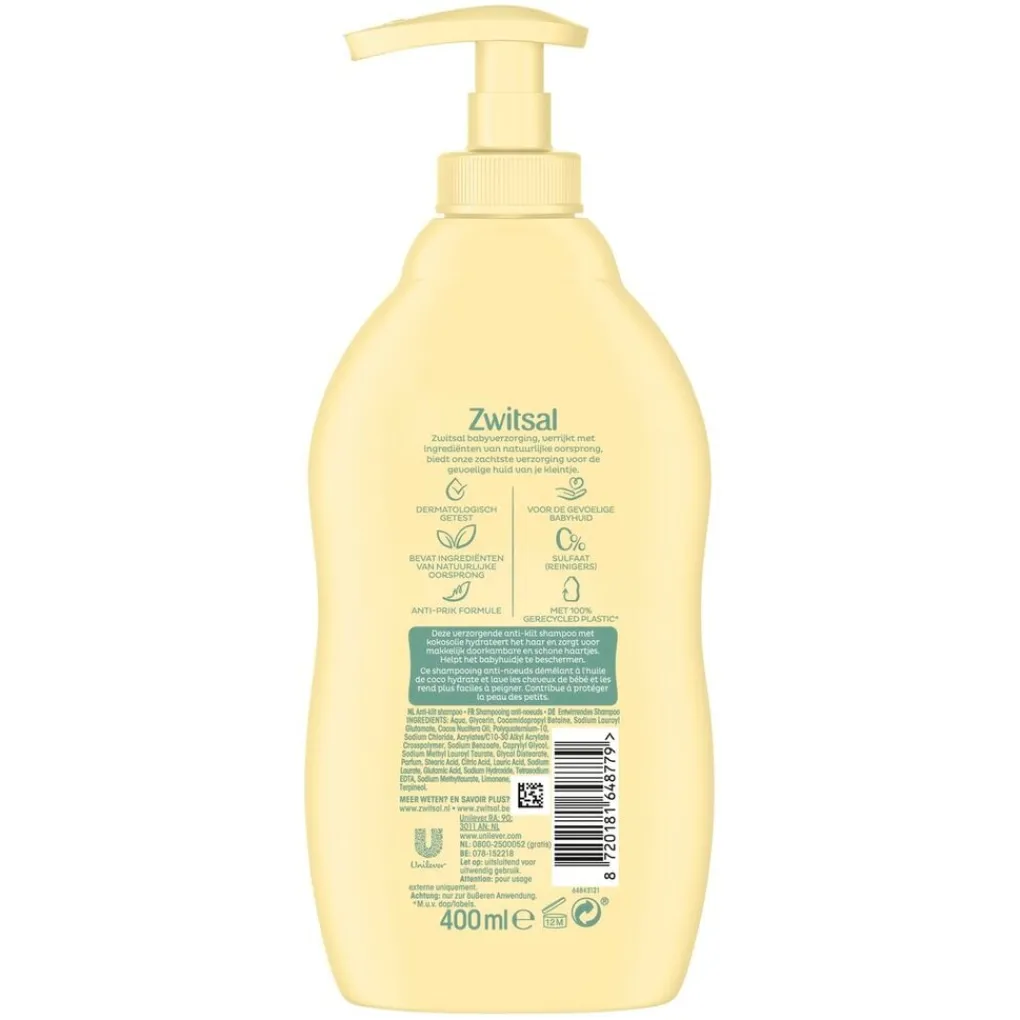 Zwitsal Baby Haarverzorging>Anti‑Klit Shampoo