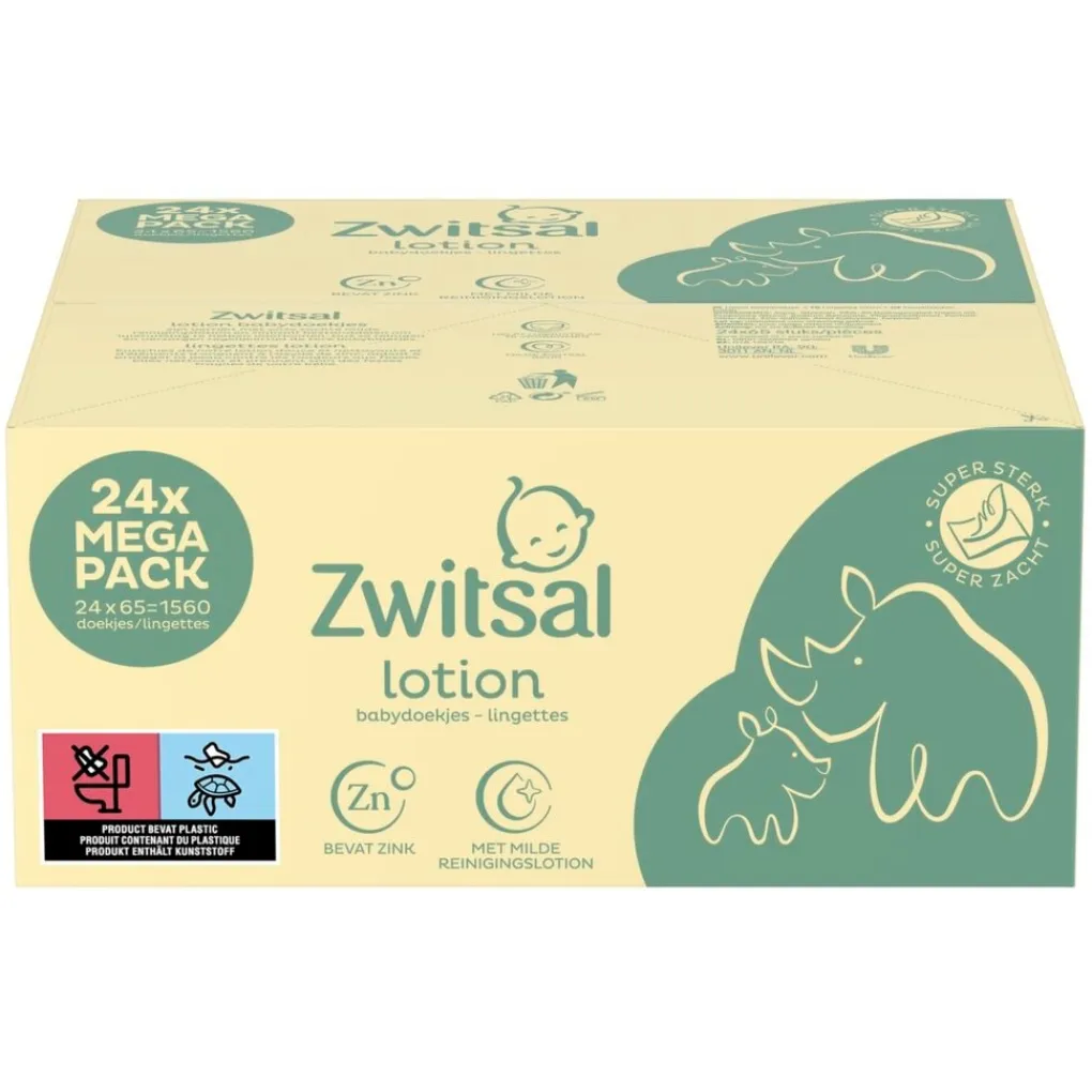 Zwitsal Billendoekjes>Lotion Billendoekjes