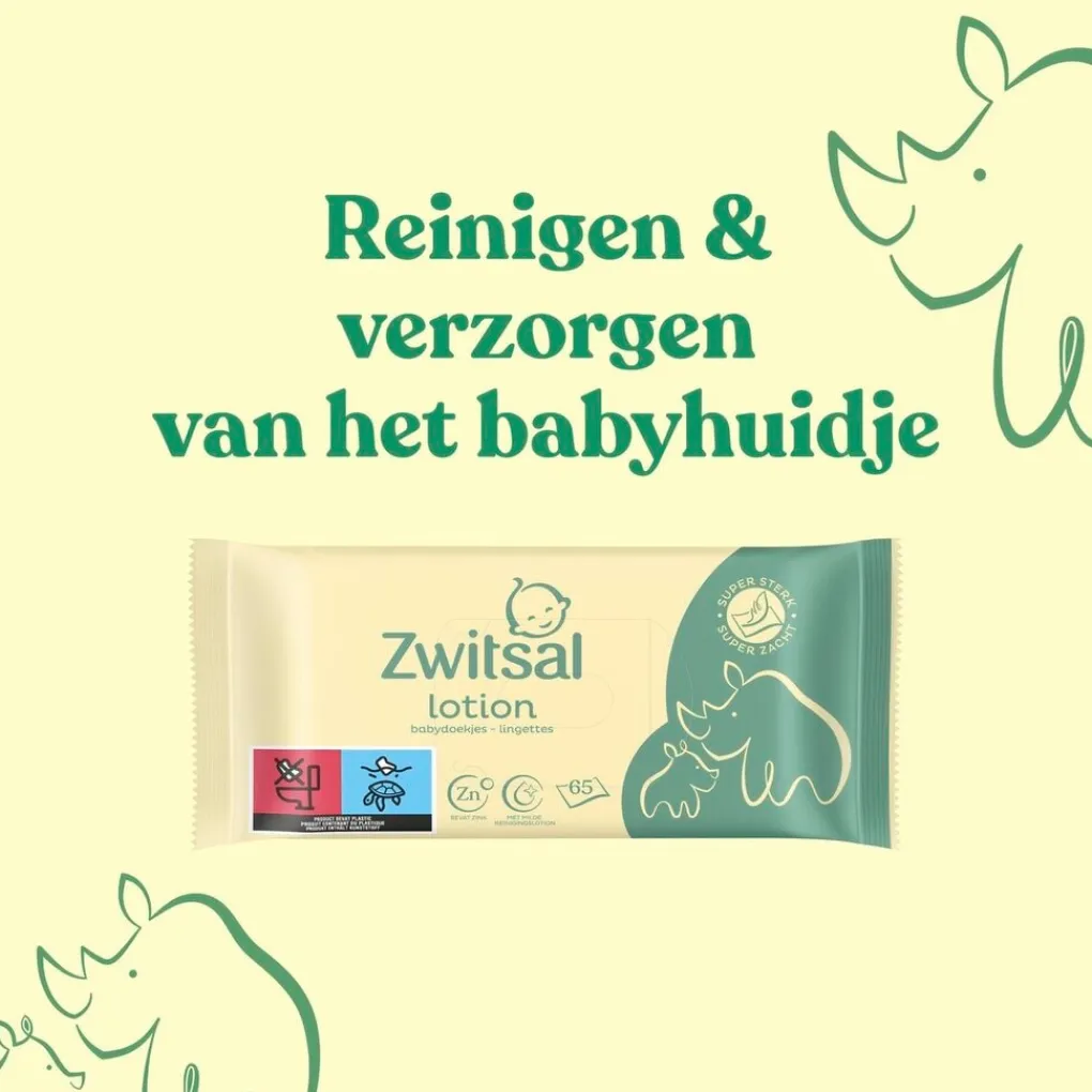 Zwitsal Billendoekjes>Lotion Billendoekjes