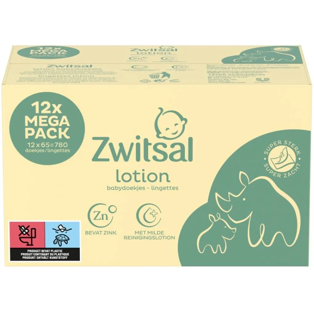 Zwitsal Billendoekjes>Lotion Billendoekjes