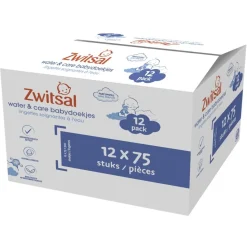 Zwitsal Billendoekjes>Water & Care Billendoekjes