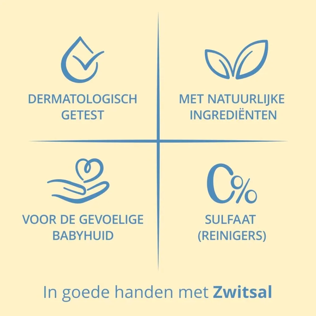 Zwitsal Baby Bad- En Doucheverzorging>Zeepvrije Wascrème