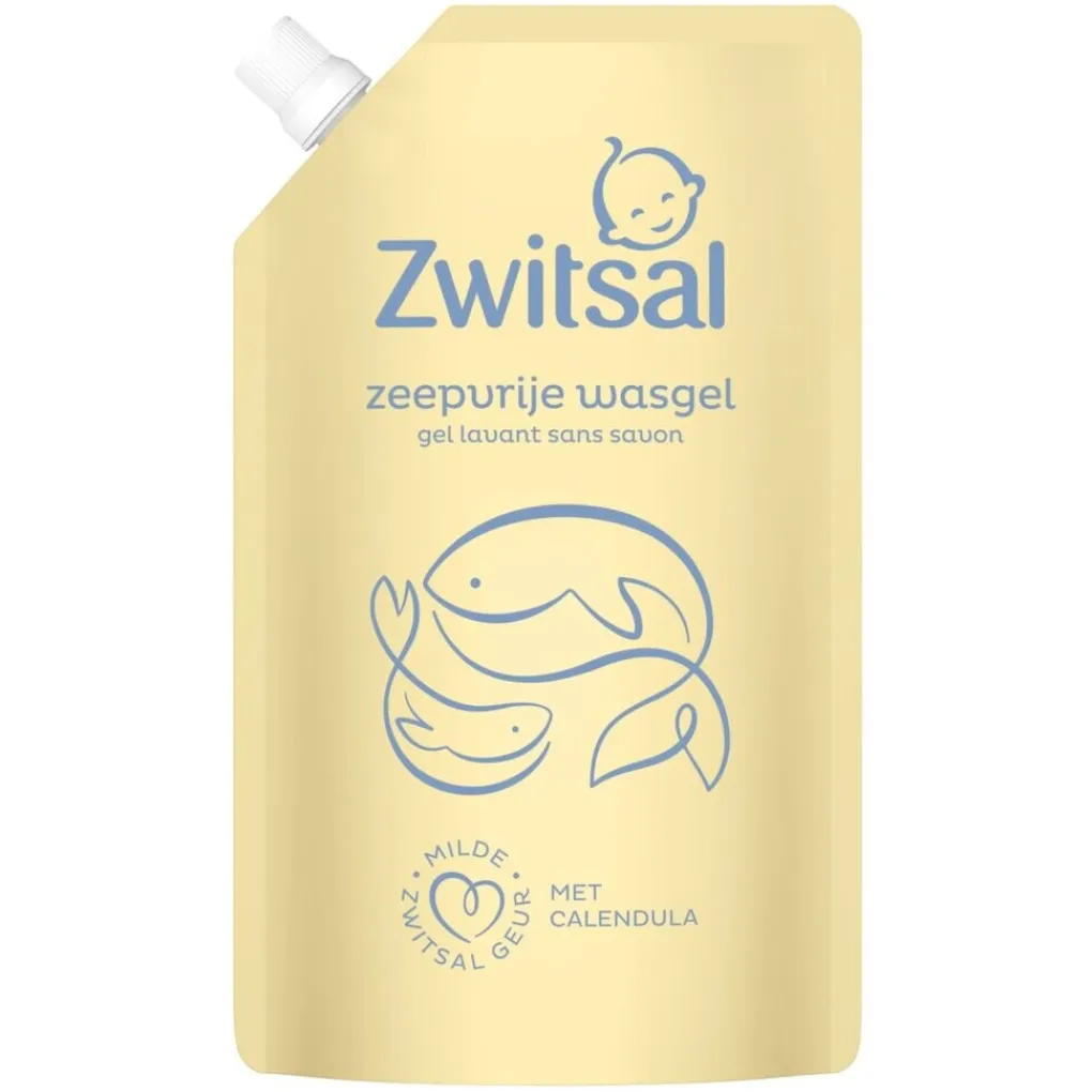 Zwitsal Baby Bad- En Doucheverzorging>Zeepvrije Wasgel Refill